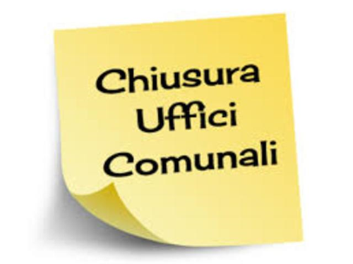 Chiusura Uffico tecnico