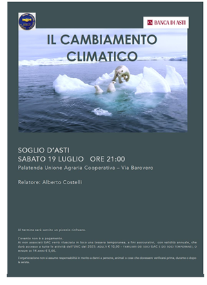 Il cambiamento climatico
