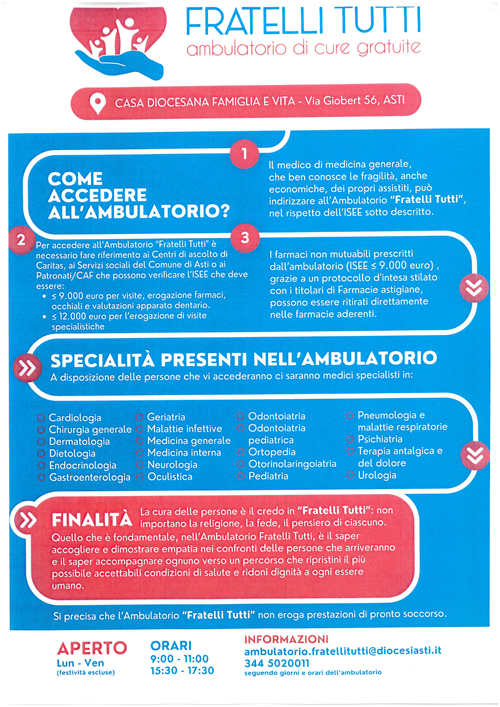 Ambulatorio di cure gratuite